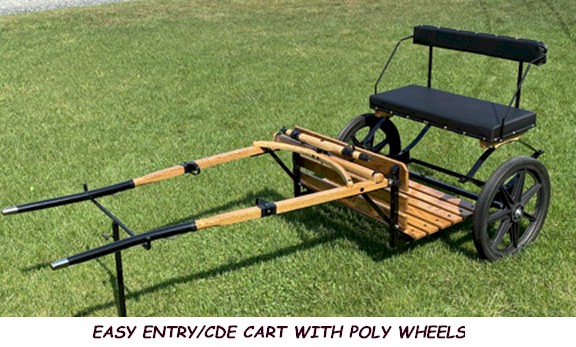 Miniature Horse Cart, Mini Horse Cart, Pony Cart - Easy Entry/CDE Cart